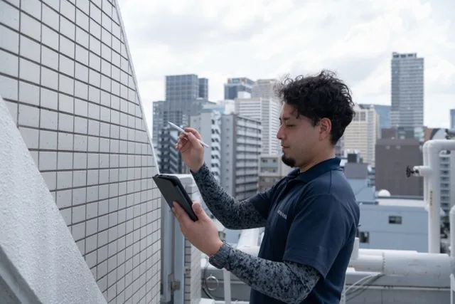 完了検査の様子